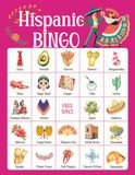 Hispanic Bingo: 32 Player Latino Themed Party Games for National Hispanic Heritage Month, Mexican Activity Classrooms, and Cultural Festivals