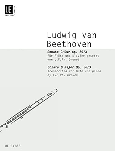 Universal Edition Sonate G-Dur op.30,3 voor viool en piano: voor fluiten en piano