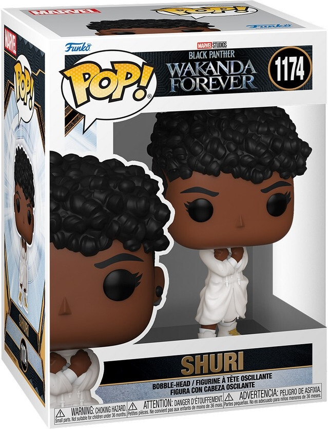 Funko Black Panther Wakanda Forever Pop Vinyl: Shuri in White Dress