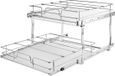 Vevor 2 Lagen 16"B x 21"D Uittrekbare Kastorganizer
