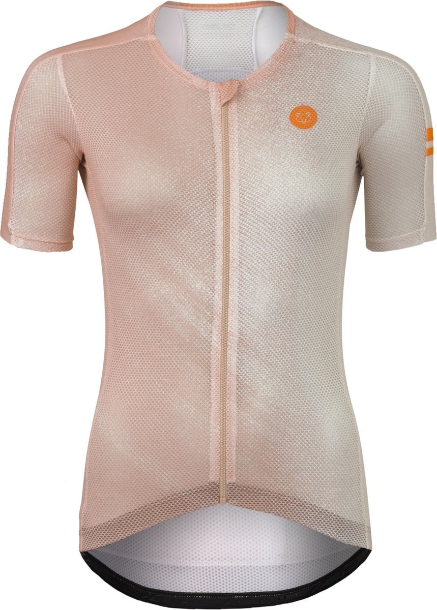 AGU High Summer Fietsshirt IV Trend Dames - Roze - XL - Extra Ademend - UV bescherming