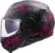 LS2 FF910 Advant II Sophia Zwart Roze Systeemhelm - Helm