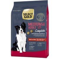 SELECT GOLD Complete droogvoeding hond Medium Adult Rund 1 kg