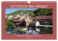 La CALVENDO La France des villages (Calendrier mural 2027 DIN A4 vertical)