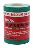 ProDec 5 m rol 80 korrel medium grade groen aluminiumoxide schuurpapier