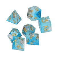 Rendon Draagbare Bordspel Dobbelstenen Accessoires - Blauw