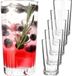 KADAX Drinkglazen, set van 6, whiskyglazen, glazenset, robuuste waterglazen, sapglazen, universele glazen, kristalglas, glazen voor water, drankjes, feestjes (344 ml, Leni 6 stuks)