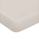 Homemania 13668 beschermhoes voor babybed, met hoeken, eenkleurig, katoen, 90 x 200 cm