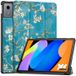 Lenovo Étui Smart Folio Tri-Fold Series - Fleurs blanches