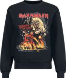 Iron Maiden The number of the beast Heren Sweatshirts - zwart - XXL