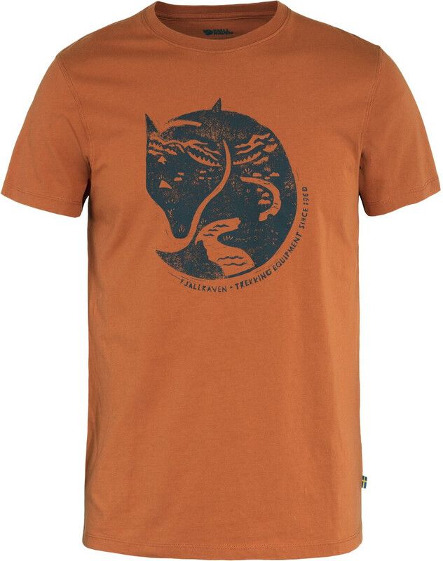 Fjällräven Arctic Fox T-Shirt - Heren - bruin