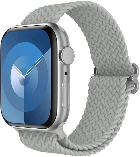 imoshion Nylon geweven bandje voor de Apple Watch | 38/40/41/42 mm - Grijs
