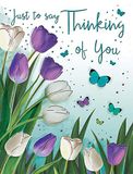 Occasion Regal Publishing Occasion Card Thinking Of You - 8 x 6 inch