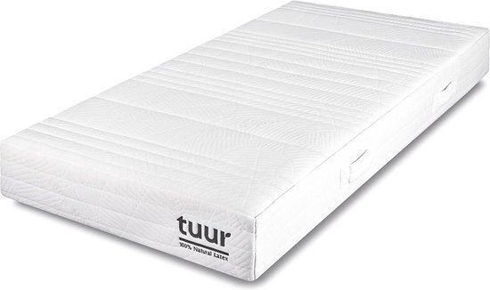 Tuur&#174; Original Eenpersoonsmatras 80x210 100% Natuurlatex - 120 Nachten Proef - Dual Comfort - Zachter en Harder Comfort