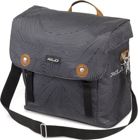 XLC BA-S87 Lux Fietstas - Antraciet - 16 liter - Enkele fietstas