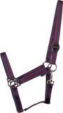 Harry's Horse Halster Economy | Pony | navy-bordeaux-navy | Polypropyleen