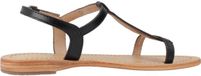 Les Dresco Hamess leren sandalen dames zwart 36