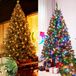 Salcar Kerstboom Slingerlicht kerstboomverlichting 2m 280 LED Warmwit & Multicolor 9 modi met 8 slingers voor 150cm - 240cm Sparboom