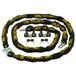 Burg-Wachter Duo Kit Verkocht Secure Diamond & Gold 10mm Gelijksluitend Ketting Twin Pack, Zwart, 2M