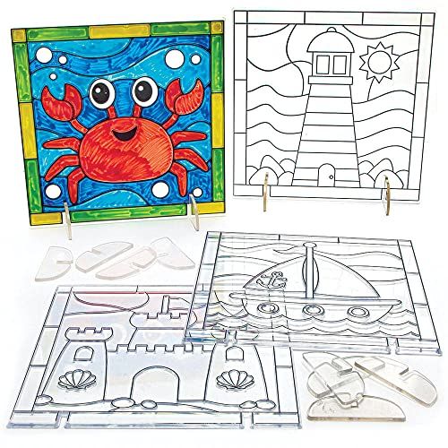 Baker Ross Zonnevanger foto's - Set van 5 - Schilderen knutselen Kit voor kinderen