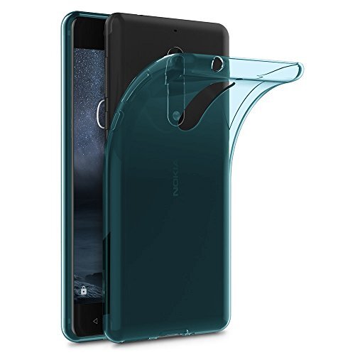 TERRAPIN TERRAPIN, Compatibel met Nokia 5 hoes, TPU beschermhoes tas case cover - transparant blauw