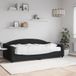 Maison Exclusive - Dagbed met matras, noir, 100x200 cm, stof