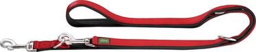 Hunter Trainingslijn Neopren Nylon Rood&Zwart 200x2.5 cm