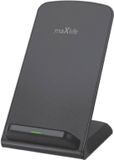 MaXlife, Chargeur à induction sans fil pour smartphone, support vertical 15W, noir