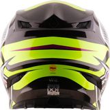 Troy Lee Designs SE5 Polycarbonate MIPS Aura Motocrosshelm - Geel/zwart - Maat M