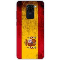 Xiaomi Redmi Note 9 Spaanse vlag siliconen hoesje