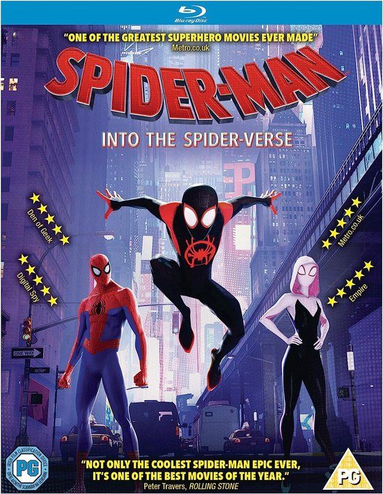 Elevation Sales Spider-Man Into The Spider-Verse (Blu-Ray)