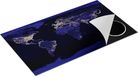 Chefcare Inductie Beschermer Wereldkaart - 90x55 cm - Multicolor