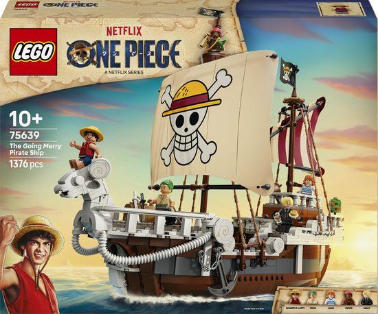 LEGO® ONE PIECE Het Piratenschip Going Merry Bouwset - 75639