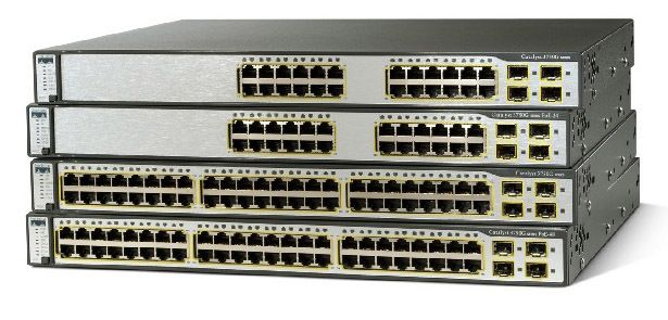 Cisco Catalyst WS-C3750G-24TS-S - Netwerk Switch - Bedraad