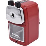 CARL Angel-5 Handmatige puntenslijper met metalen tafelhouder, rood