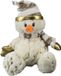 Free & Easy Fee&Easy Pluche knuffel sneeuwpop - 23 cm - met muts en sjaal - Kerstknuffels