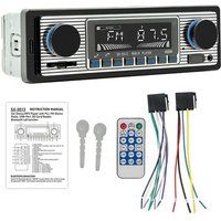 SZSMART 5513 1-din autoradio MP3 Bluetooth TF FM AUX 12v-24v 4x60W