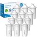 Brita Élément de filtre à eau pour Brita Classic OB03, Set de 12