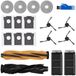 PromoHome Set d'accessoires – Compatible avec Dreame X50 Ultra Complete / L50 Ultra, 6 pièces, noir