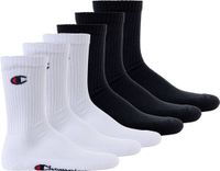 Champion Sokken Set van 6 Zwart/wit