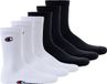 Champion Sokken Set van 6 Zwart/wit