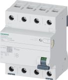 Siemens 5SV33444 Aardlekschakelaar B 4-polig 40 A 0.03 A 400 V