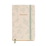 Miquelrius Mooi notitieboek (90 x 140 mm), notitieboek met 100 gladde vellen van 100 g/m², ivoorkleurig papier geschikt voor aquarel, hardkartonnen omslag, achtervak, elastische sluiting