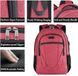 Sac à dos multifonctionnel, sac à dos pour ordinateur portable, sac à dos d'école, toile 48,50 cm