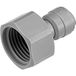 ich-zapfe Raccords de tuyau, adaptateur de tuyau 5/8" pour raccord à vis pour tuyaux 3/8