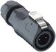 Lutronic 2350 02 T06 CB T Ronde connector Stekker, recht Totaal aantal polen: 2 1 stuk(s)