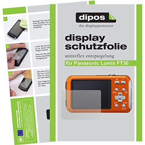 dipos I 6X beschermfolie mat compatibel met Panasonic Lumix FT30 folie displaybeschermfolie