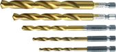 Högert Technik Högert Metaalboren set 5 delig 4, 5, 6, 8, 10 mm