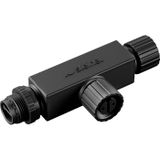 Steinel T-connector 24 V, verbindingsstuk met 2 uitgangen voor 24 V tuinverlichtingssysteem, accessoires voor tuinverlichting, IP67, waterdicht