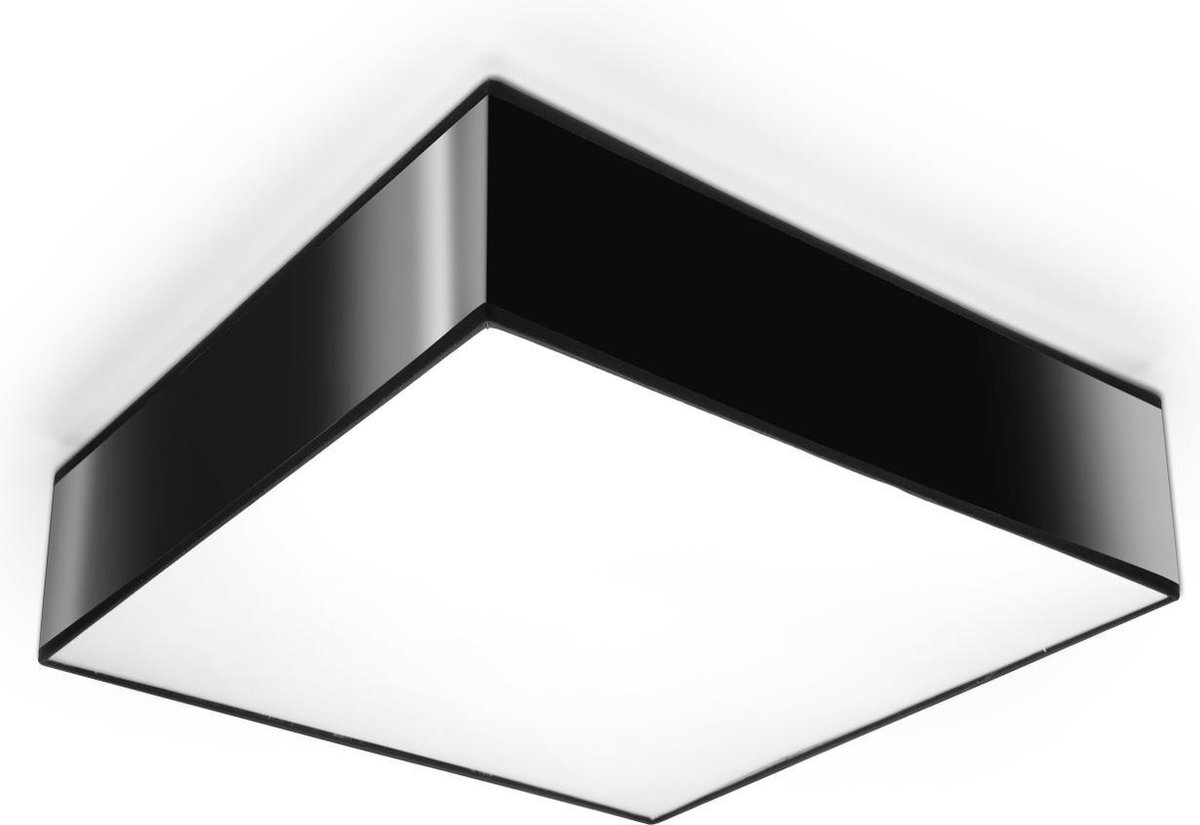 SOLLUX lighting Horus 35 - Zwart - Plafondlamp - E27
